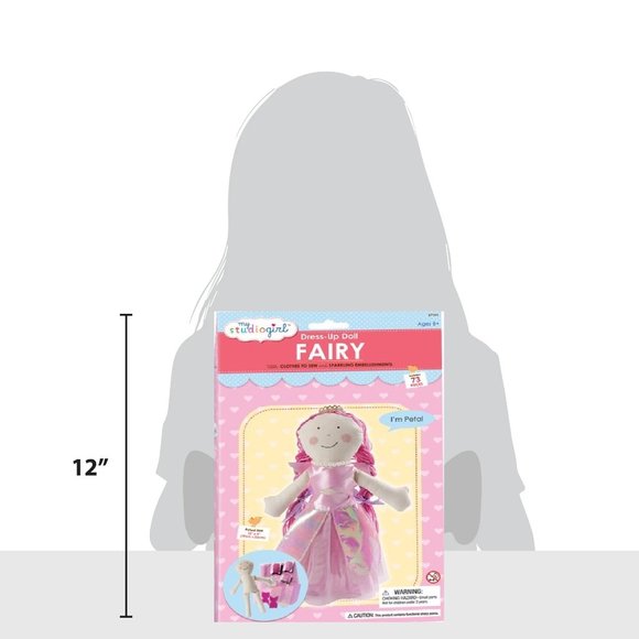 NEW In Box My Studio Girl Dress Up Doll Sewing Kit - Fairy "Petal" - Picture 4 of 4